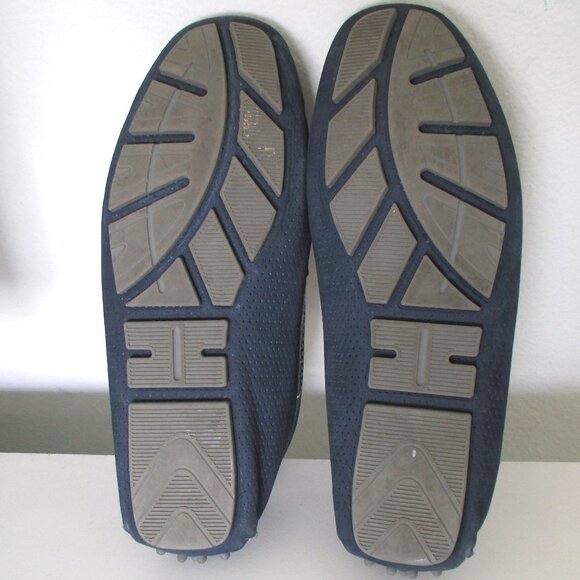 Wallin & Bros. Mens Bluish Gray Perforated Suede Driving Moccasin - Size 10.5M - Picture 9 of 9